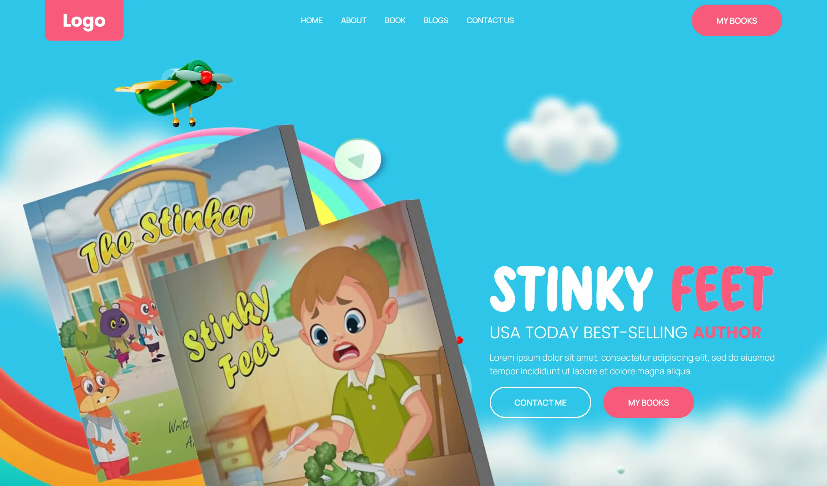 Bringing Fun to Reading: Interactive Website for Kathy Bee’s Stinky Feet